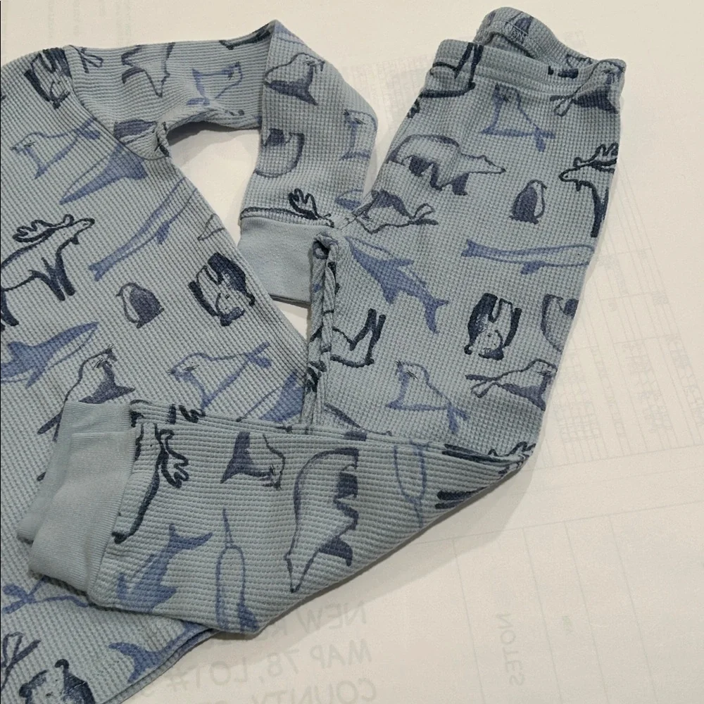 Carter’s Kids Pajamas with Animal Print - Gray